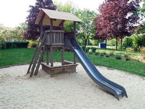 Hd Wallpaper Playground Slide Game Device Game Device Childrens