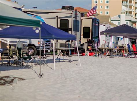 Camp Gulf Campground Destin Florida Destin Beach Destin Camping