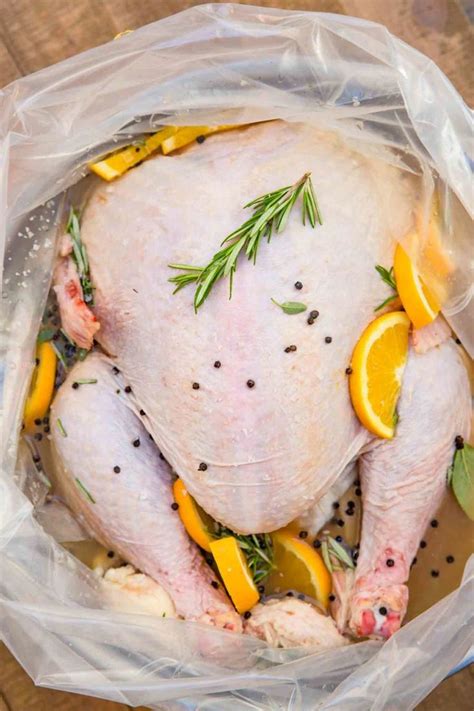 Turkey Brine Made With Savory Herbs Sea Salt And Broth Only Takes A