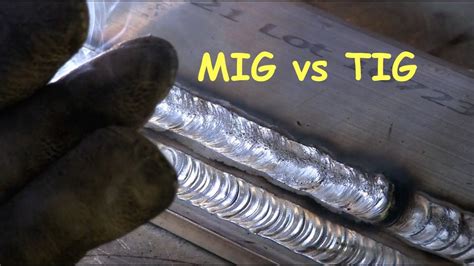 Welding Aluminum Tig Vs Mig Spool Gun Youtube