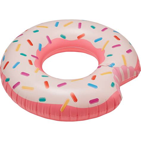 intex rainbow donut pool tube academy