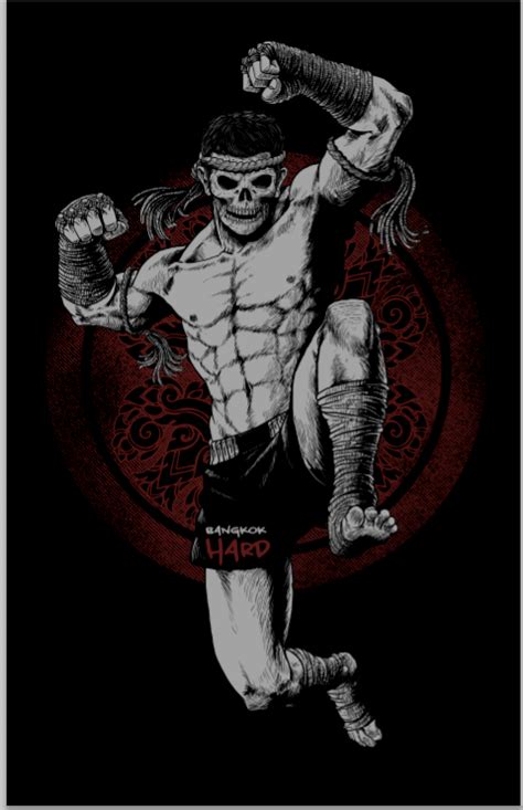 The Idea Of This Illustration Was Coming From Muay Thai Athlete I Hope