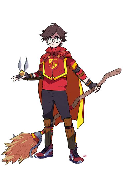 In these page, we also have variety of images available. Koi Carreon | Quidditch sports anime Harry Potter for...