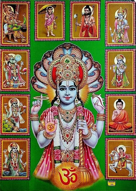 Dashavatara The 10 Avatars Of Lord Vishnu Ph