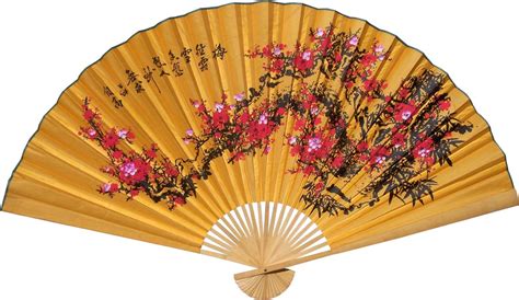 Chinese Wall Fans Lucky Blossoms China Underground