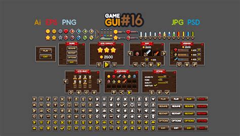 Game Gui 16 Gamedev Market