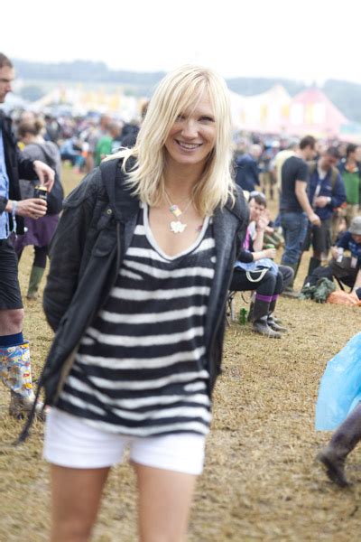 When i was younger i was working and muddling my way through life, whereas now i feel i've got more focus i. Photo Gallery: Glastonbury - the backstage celebrities - NME