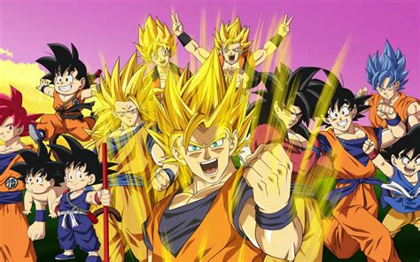 Best 20 Pictures Of Dragon Ball Z 09 All Son Goku Appearances Hd