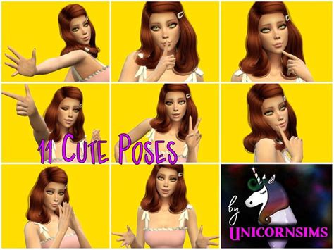 The Cute And Kawaii Pose Packs Sims 4 Cc List