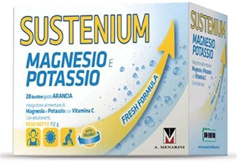 Sustenium Magnesio E Potassio 28 Bustine Amazonit Salute E Cura