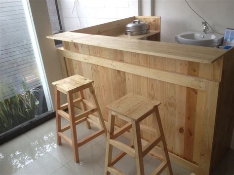 Jual Meja Bar Mini Untuk Rumah Cafe Resto Dari Kayu Jati Londo Di Lapak