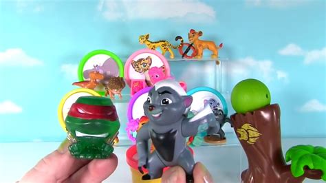 Disney Jr The Lion Guard Colors With Blind Bags Youtube