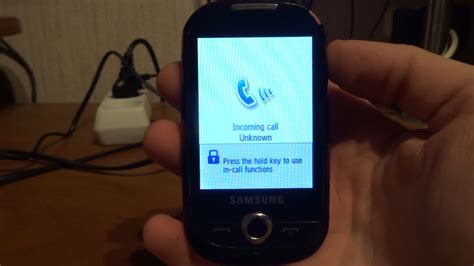 Samsung Corby Gt S3650 Incoming Call Youtube
