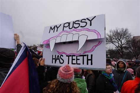 the absolute best protest signs from the women s march on washington