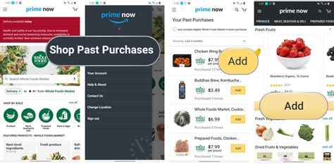 How To Order Groceries Through Amazon Prime