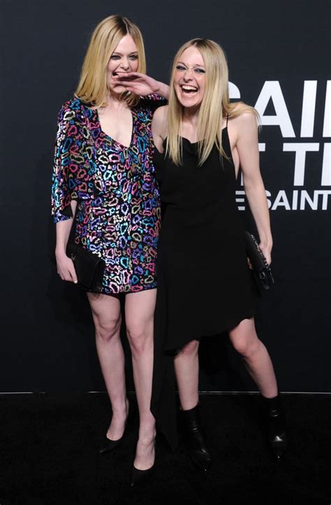 Elle And Dakota Fanning Shared A Laugh What Happened At The Saint