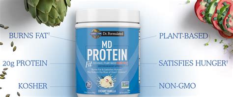 Dr Formulated Md Protein Fit Creamy Vanilla 2419 Oz