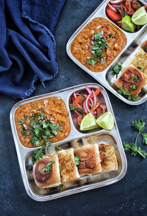 India has wonderful street food. Pav Bhaji - The Famous Street Food Of India!! » Fingers ...