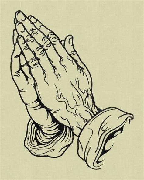 Praying Hands Scroll Saw Pattern