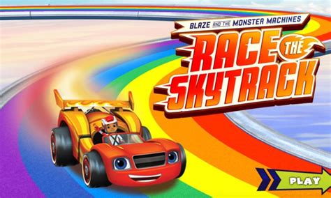 Blaze And The Monster Machines Race The Skytrack Numuki