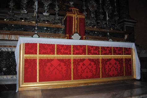 Orbis Catholicus Secundus Catholic Culture The Altar Frontal