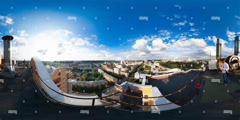 360 ° Ansicht Auf Dach Der Pushkina 80 Perm Russland Alamy