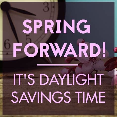 Spring Forward Fall Back Dont Forget To Spring Forward This Saturday