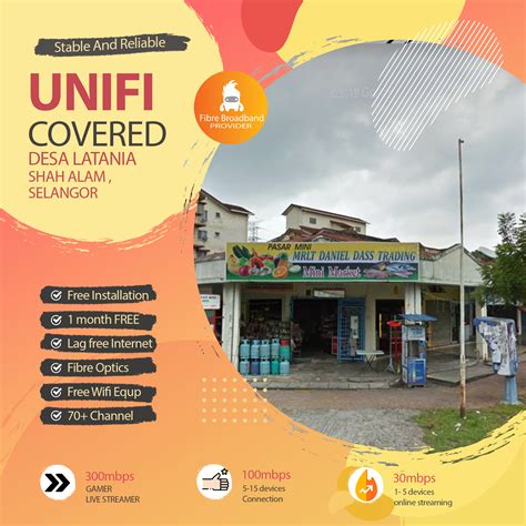 10 best internet broadband plans in malaysia this year. Unifi Shah Alam coverage - fibre broadband internet Desa ...