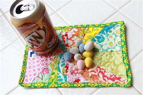 101 Clever Sewing Projects To Upcycle Fabric Scraps Mug Rug Tutorial