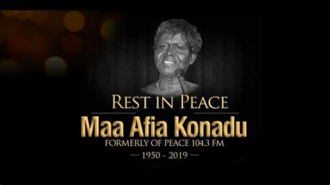 kokrokoo pays tribute to the late maa afia konadu 19 07 2019 youtube