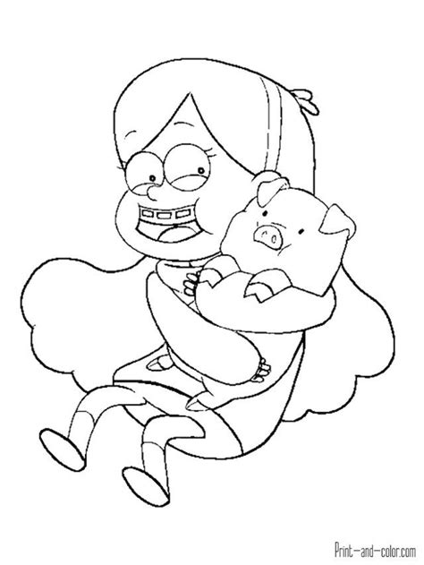 Elegant Image Of Gravity Falls Coloring Pages Albanysinsanity Com Cartoon Coloring Pages