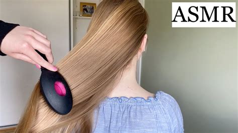 Asmr Soft And Gentle Hair Play With Friend Slow Hair Brushing