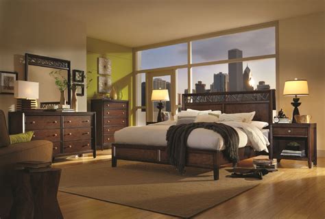 419 broadway st alexandria, mn 56308. Aspenhome Genesis Geometric Panel Bedroom Set in Kona ...