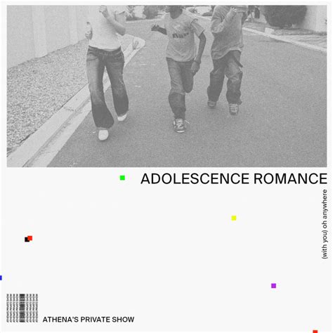 Adolescence Romance Single By Athenas Private Show Spotify