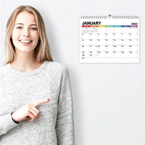 Buy Dunwell Small Wall Calendar 2022 Colorful 85x11 Calendar