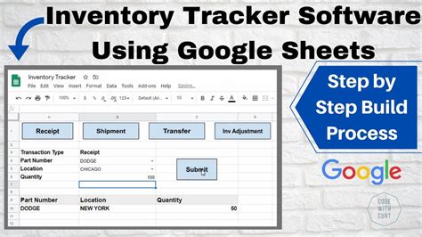 They will then show up as available for us to use. Inventory Tracker Software Using Google Sheets - YouTube