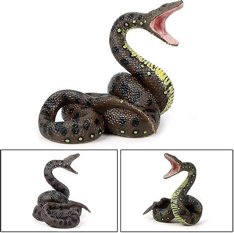 Realistic Snake Toys Halloween Realistic Snake Fake Rubber Toys