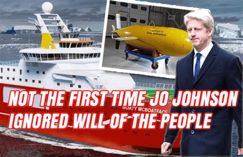 Jo Johnson Couldnt Even Respect Peoples Decision On Boaty Mcboatface