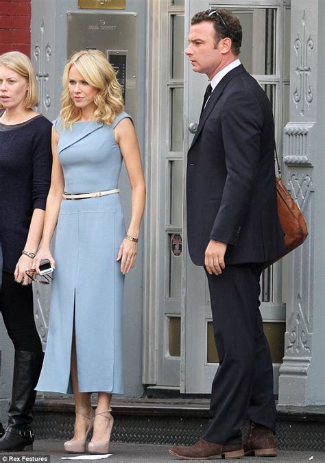 Naomi Watts Looks Less Than Happy With Husband Liev Schreiber Daily