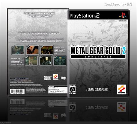 Viewing Full Size Metal Gear Solid 2 Substance Box Cover