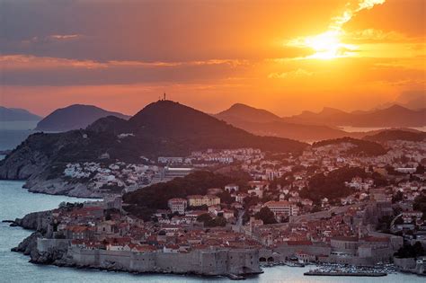 Dubrovnik Sunset Free Photo On Pixabay Pixabay