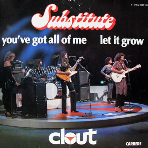 Clout 1978 Substitute 60s 70s Rock