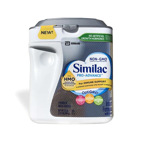 Similac Abbott Pro Advance Non Gmo Powder Infant Formula With Iron With