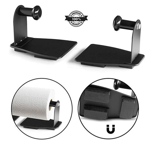 Magnetic Paper Towel Holder Heavy Duty Steel Holder With Magnetic
