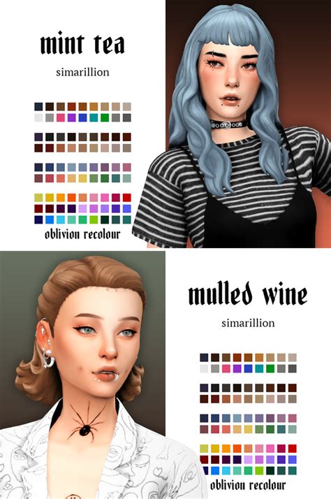 Mint Tea And Mulled Wine Oblivion Recolours Evoxyr On Patreon The