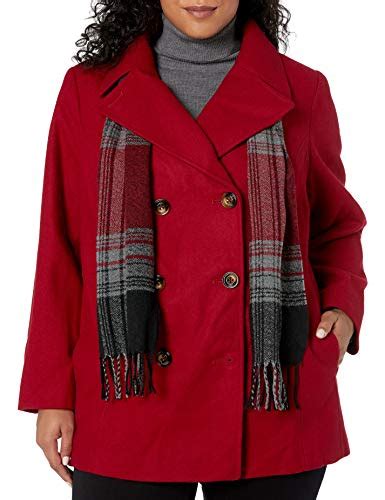 Best Plus Size Red Coats To Add To Your Winter Wardrobe