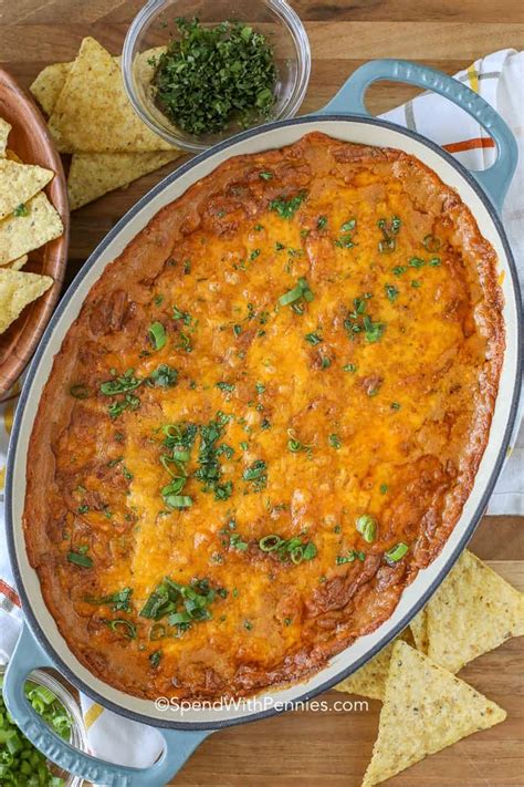 Creamy Cheesy And Delicious This Easy Bean Dip Recipe Is Going To