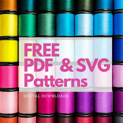 FREE PDF & SVG Patterns – lorrie nuneMAKER