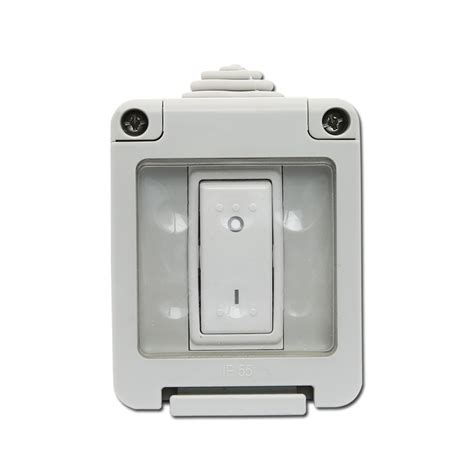 Ip55 20a 1 Gang Dp Switch Waterproof Switch Push Button Switch Cixi