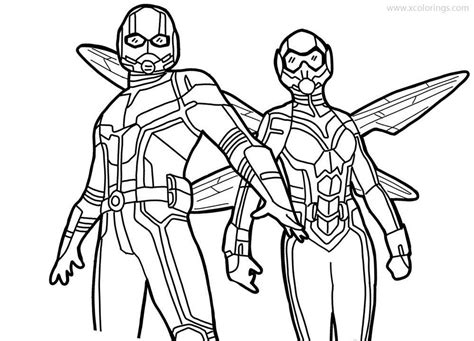 I liked it so much that i want to recreate all of them first fanmade ant man and the wasp poster. Superheroes Antman and the Wasp Coloring Pages ...
